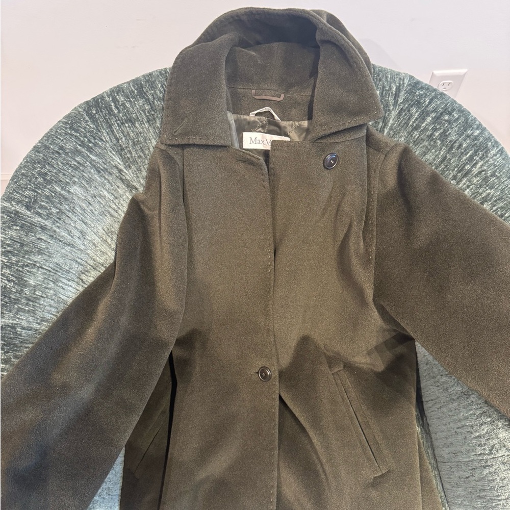 MaxMara Women's Olive Coat